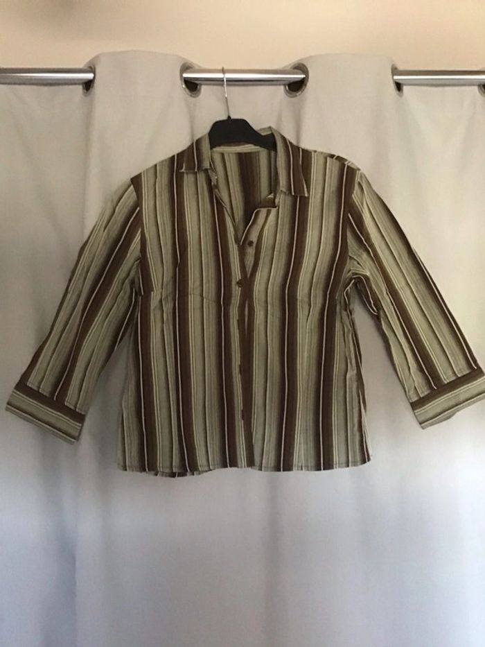 Chemise rayée