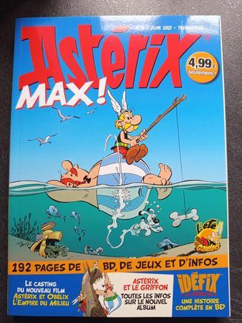 BD - Livre - Astérix max - Juin 2021