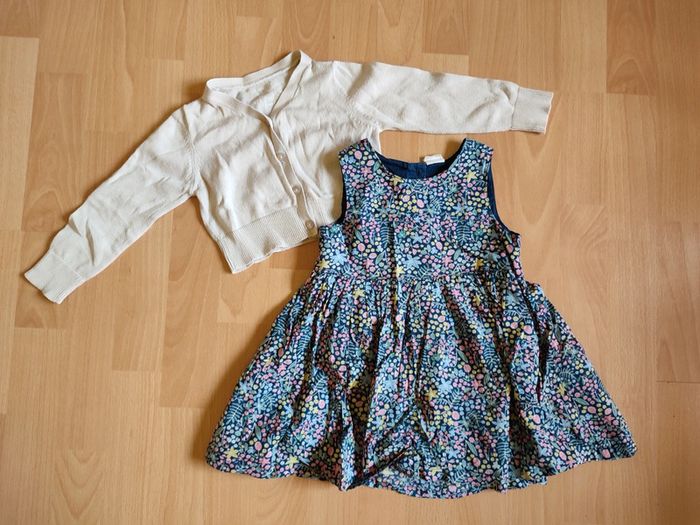 Lot robe été H&M + boléro In Extenso 3A