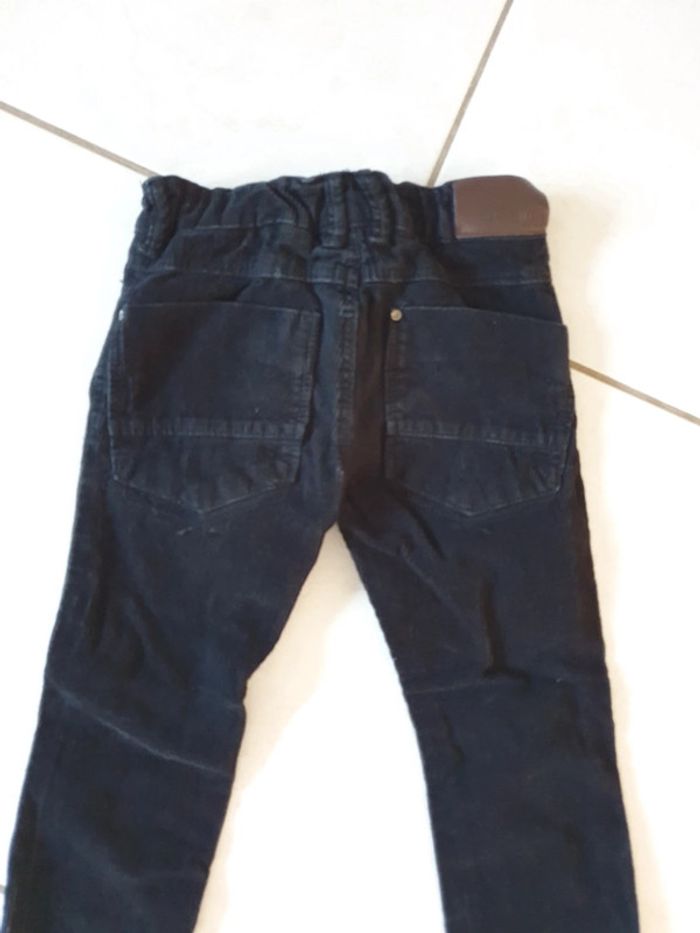 Pantalon garçon imitation velours okaidi 4 ans HIV - photo numéro 5