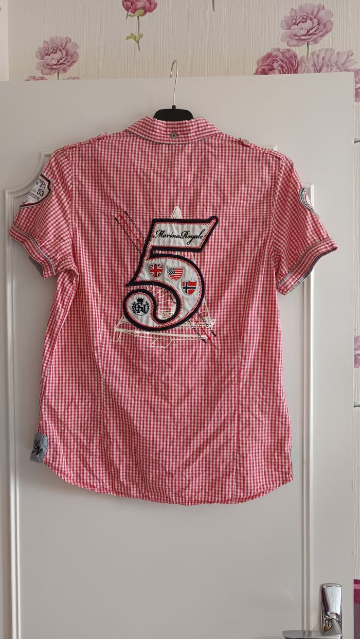 Chemise à carreaux taille 38 - photo numéro 2