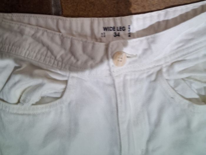 Pantalon jambes extra larges taille 34 kiabi - photo numéro 3