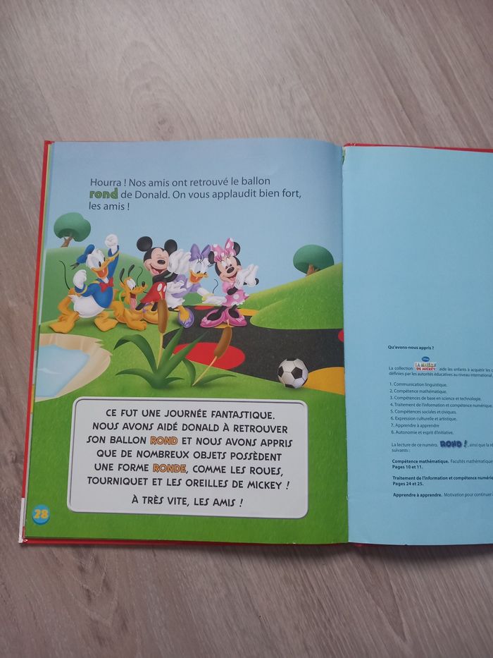 Livre "La Maison de Mickey" n°1 Les Formes - photo numéro 5
