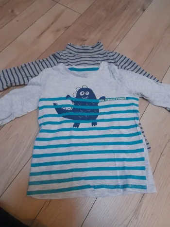 Maillots manches longues 4 ans