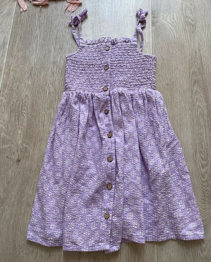 Robe à smocks fines Bretelles Kiabi