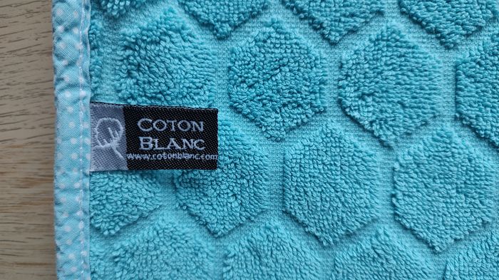 Serviette de bain bébé Coton Blanc - photo numéro 4