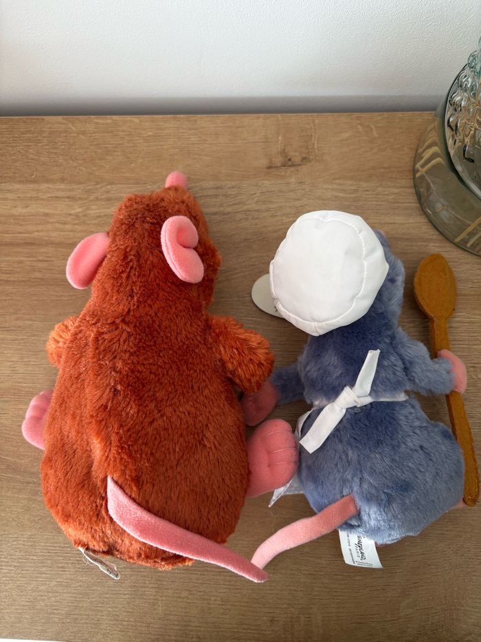 Peluches rat Ratatouille et Émile - photo numéro 8