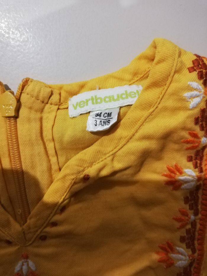 Blouse curry fille 3 ans vertbaudet - photo numéro 2
