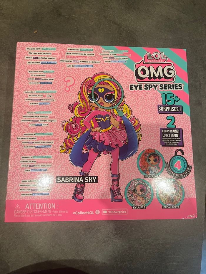 L.O.L Surprise! - O.M.G. Eye Spy Series Poupée Super Héroïne - photo numéro 2
