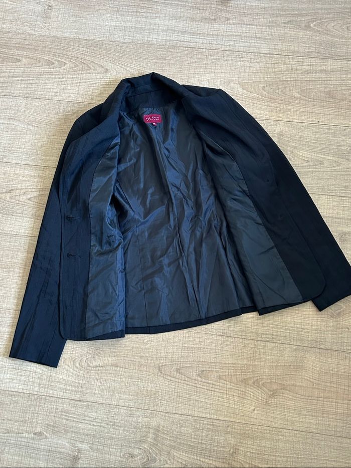 Blazer noir La City taille 42 excellent état - photo numéro 8