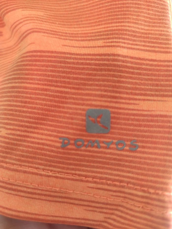 T-shirt sport orange Decathlon 10/12 ans - photo numéro 3