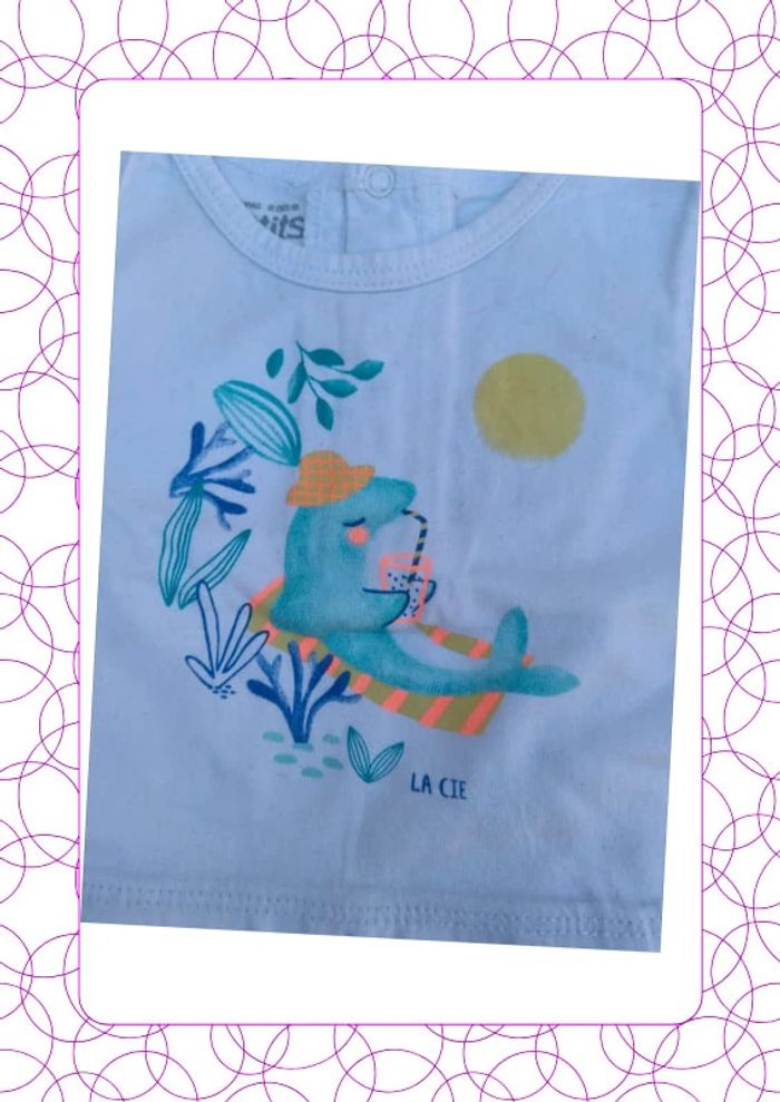 Combi-short 3 mois La Compagnie des Petits - photo numéro 2