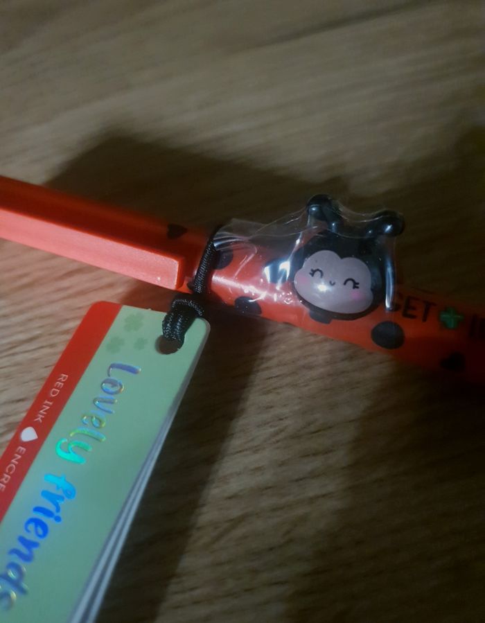 Stylo legami lovely friends coccinelle 🐞 - photo numéro 2