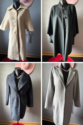 🧥 Lot de 9 manteaux / vestes femme