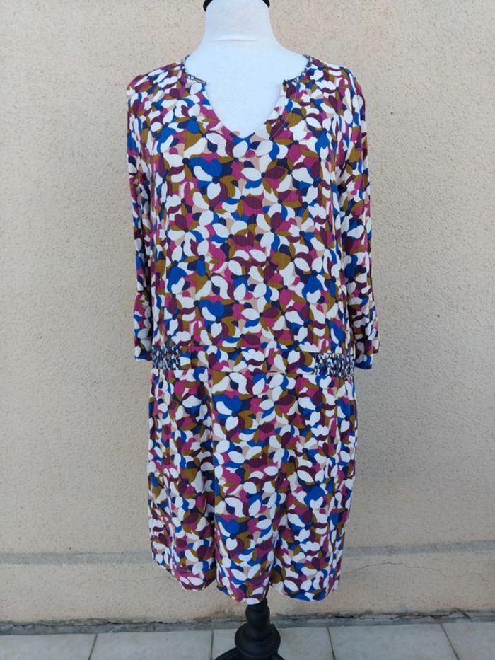 Robe Miss capitaine tortue t44 100%viscose - photo numéro 5