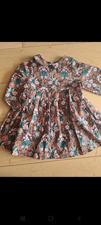 Robe liberty primrose Jacadi 18 mois