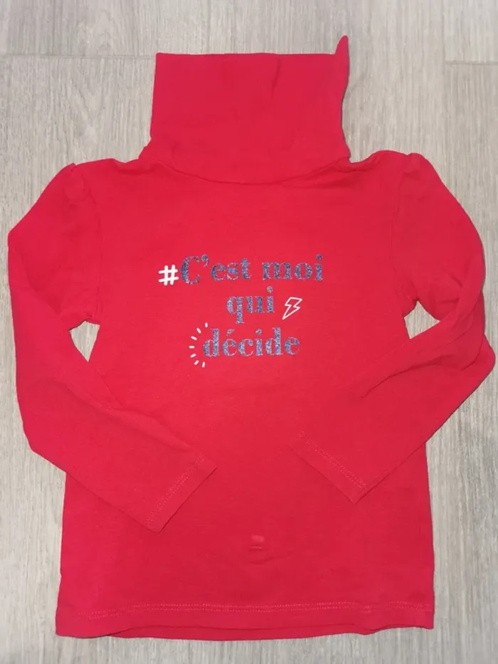 Sous pull fille 3 ans tao