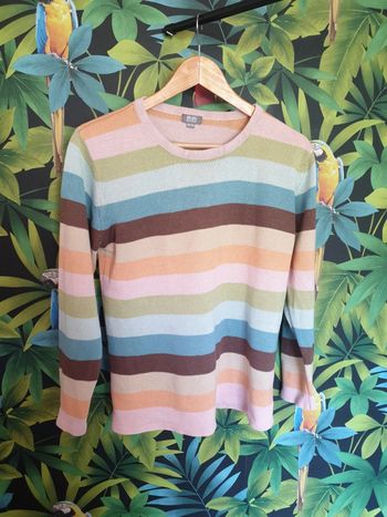 Pull rayé pastel