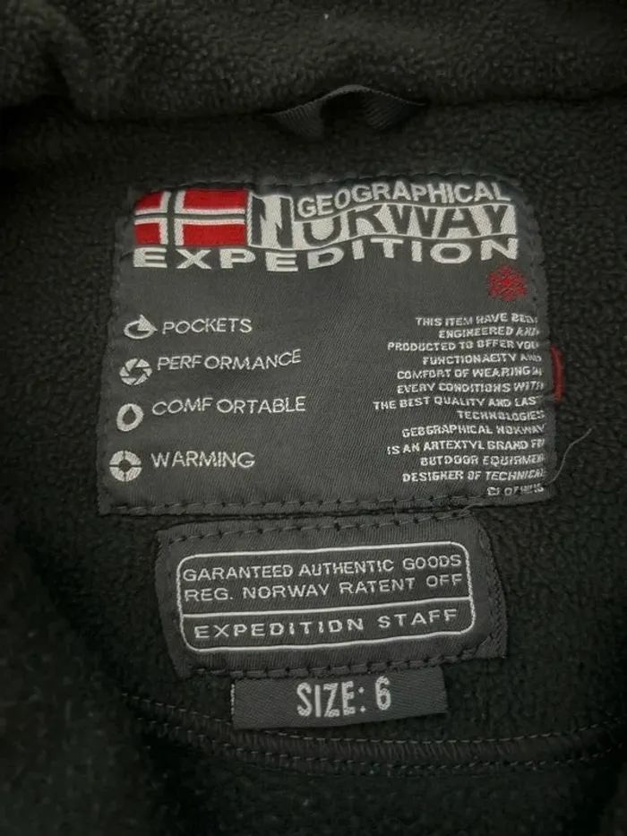 Veste polaire Geographical Norway 6 ans - photo numéro 2