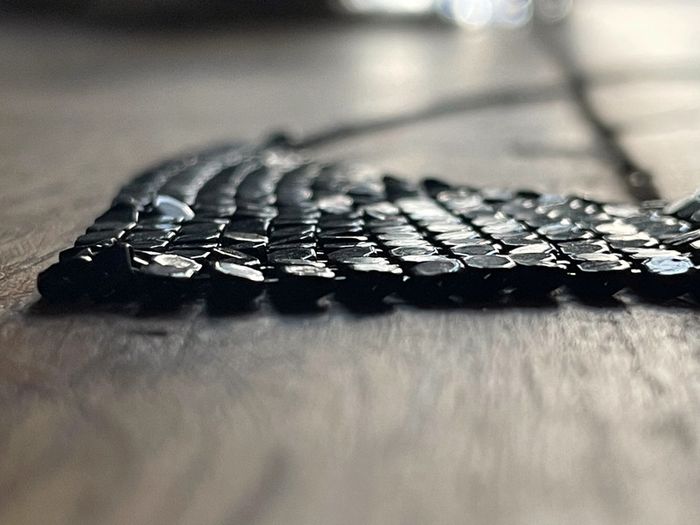 Collier métal noir - photo numéro 2