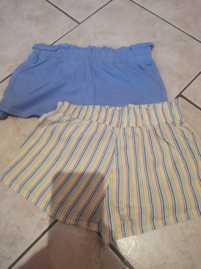 Lot de 2 shorts fille 8 ans kiabi