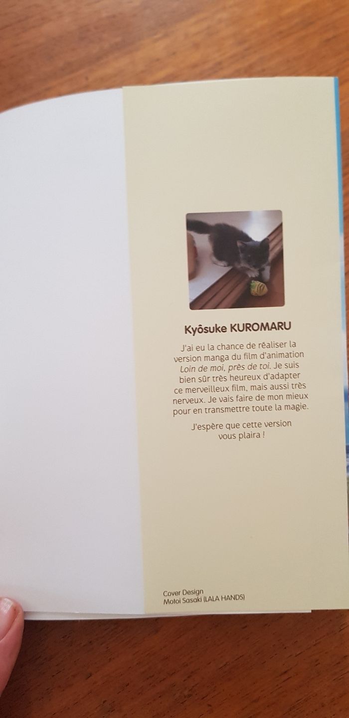 Livre Manga " loin de  moi , près de toi " - photo numéro 4