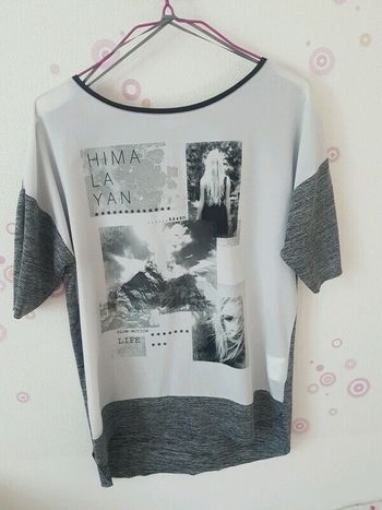 T-shirt femme a motifs T1 ou S
