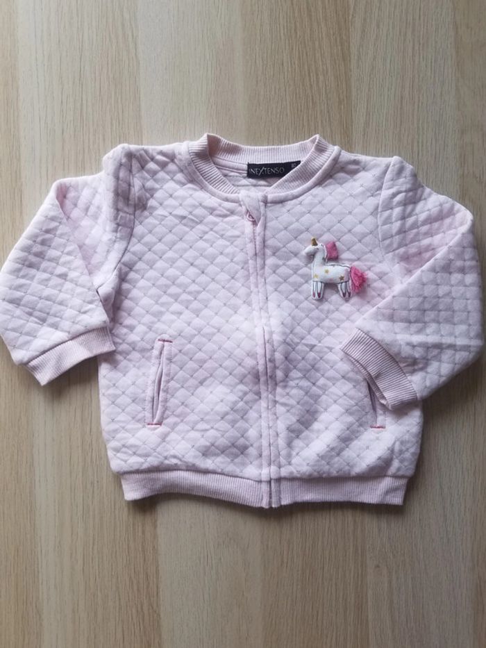 Veste bomber fille 18 mois