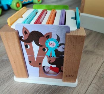 Jeu d'encastrement en bois