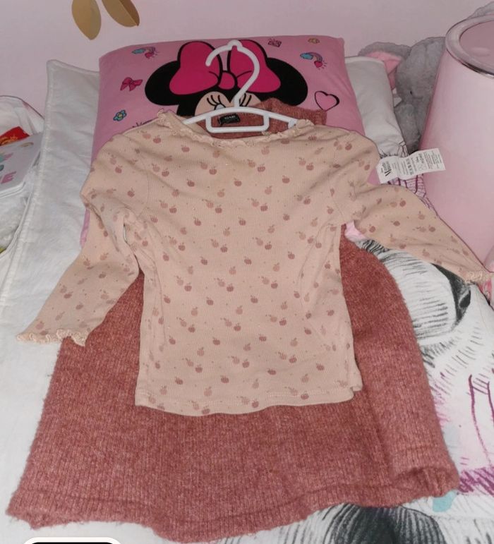 Ensemble robe et sous pull 18 mois - photo numéro 3