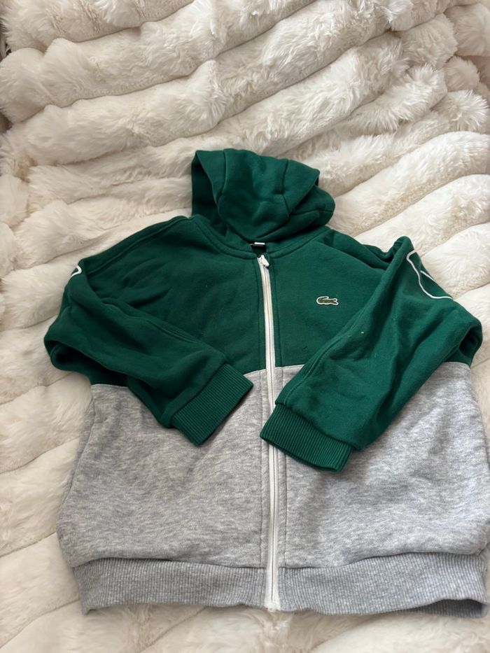 Sweat zip Lacoste - photo numéro 2