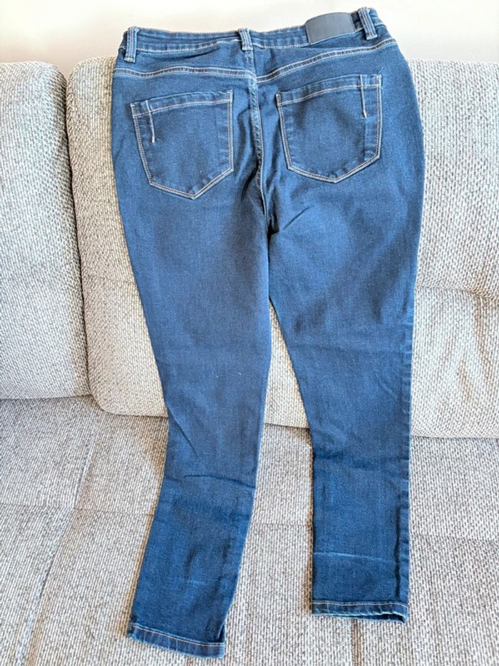 Jean femme PROMOD bleu - photo numéro 2