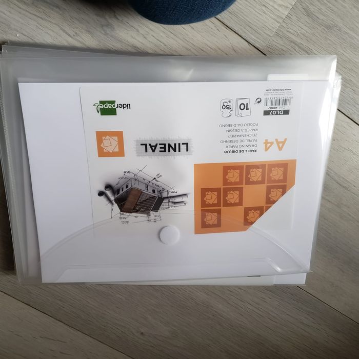 Pochettes de 10 feuilles de papier dessin A4  150gr/m2 - photo numéro 3