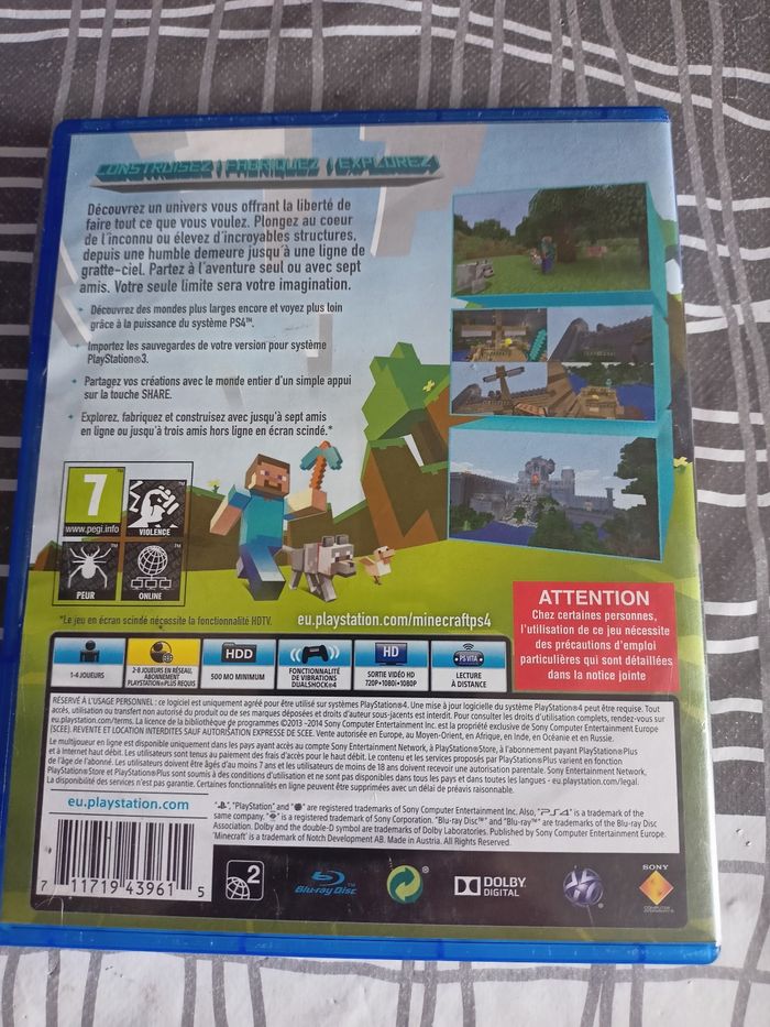 PS4 Minecraft - photo numéro 2