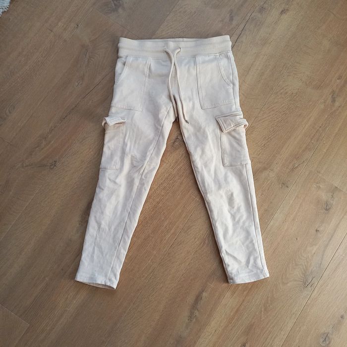Bas jogging survêtement beige