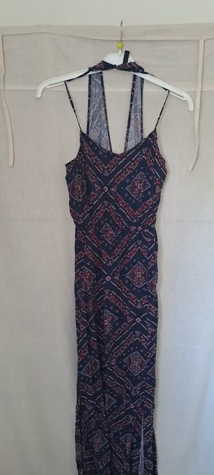Robe d'été bleu marine - photo numéro 3