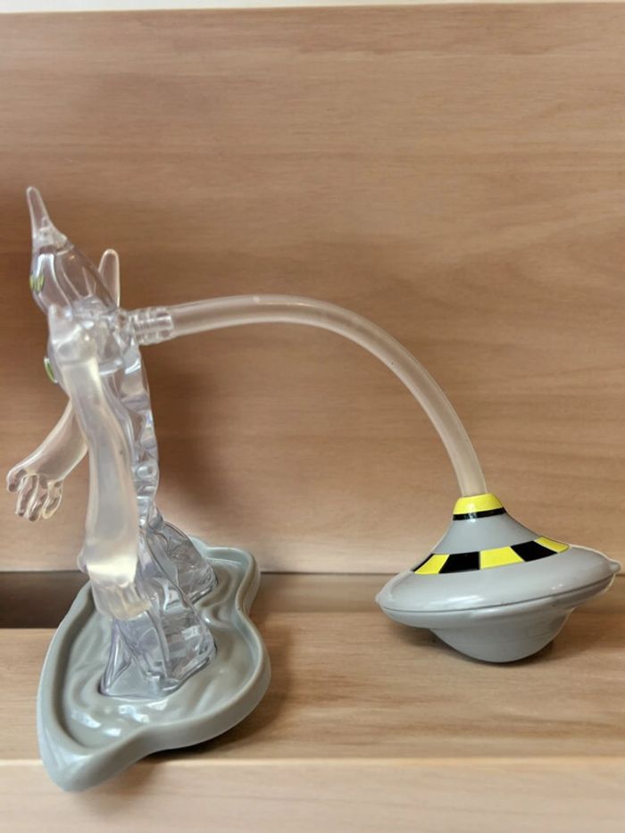 Bandai 2008 Ben 10 Alien Force Rare Deluxe Alien Goop complet avec le Glibber + socle environ 11cm - photo numéro 2