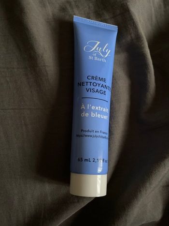 Crème nettoyante visage 