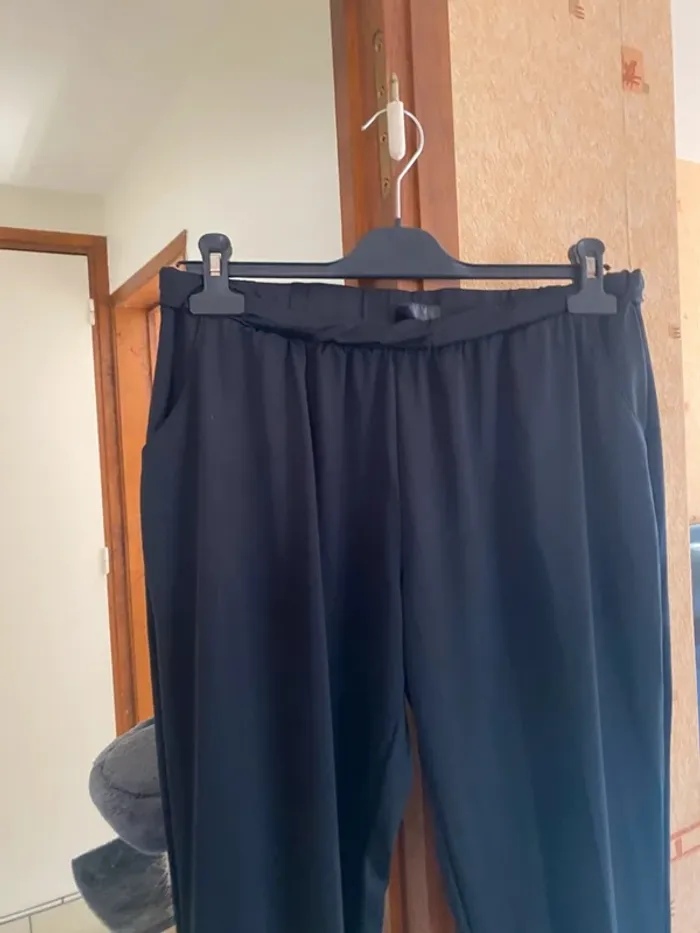 🖤 Pantalon fluide noir élégant – Taille XL - photo numéro 3