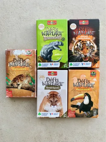 Jeux défis nature (unité) - Tous complets