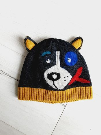 Vêtement garçon bonnet ours DPAM Du Pareil au même 3 - 5 ans