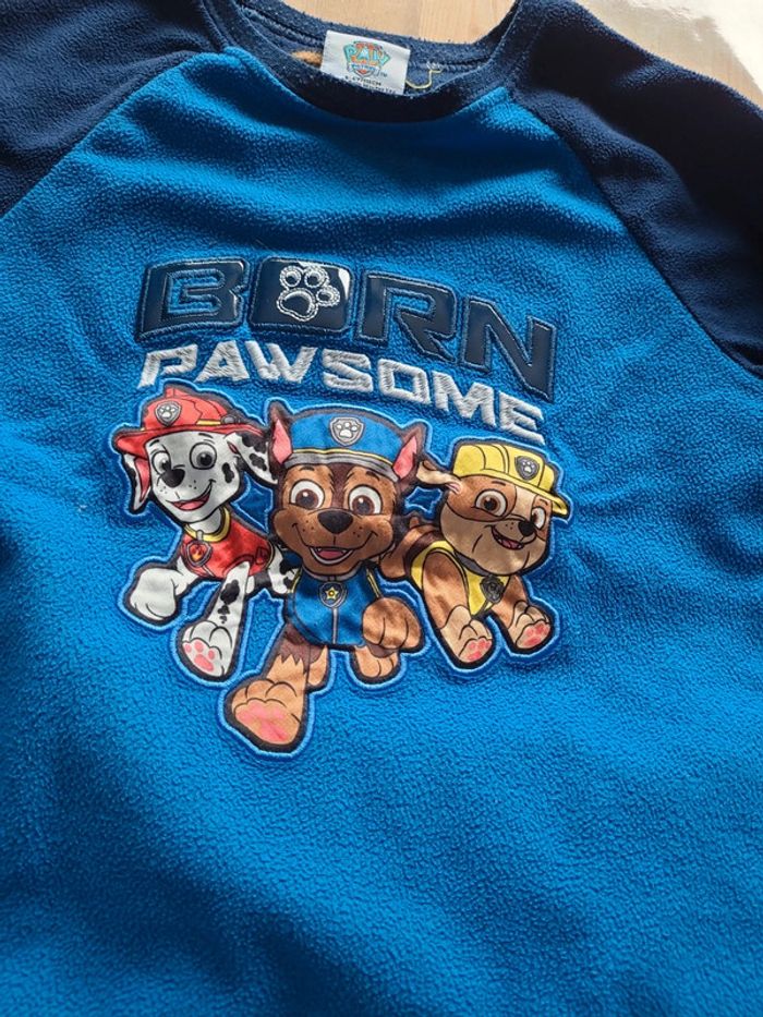 Pyjama garçon pat patrouille - photo numéro 2