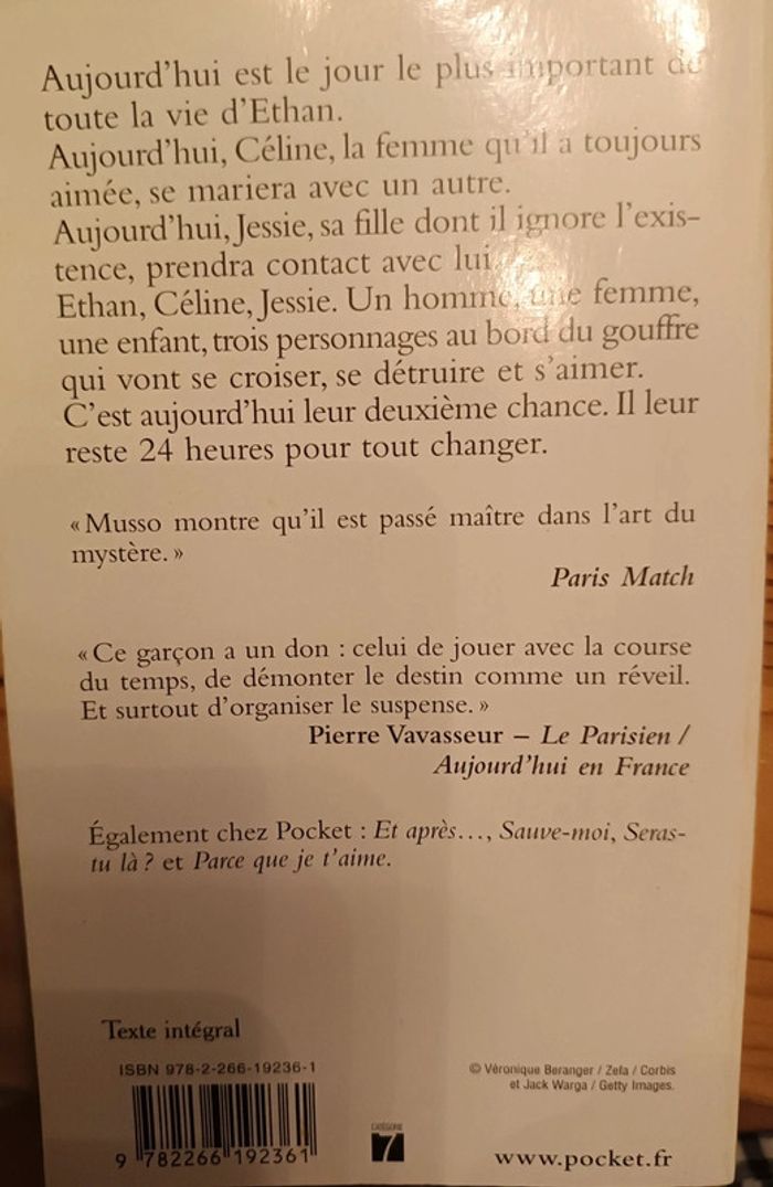 Je reviens te chercher. Musso - photo numéro 2