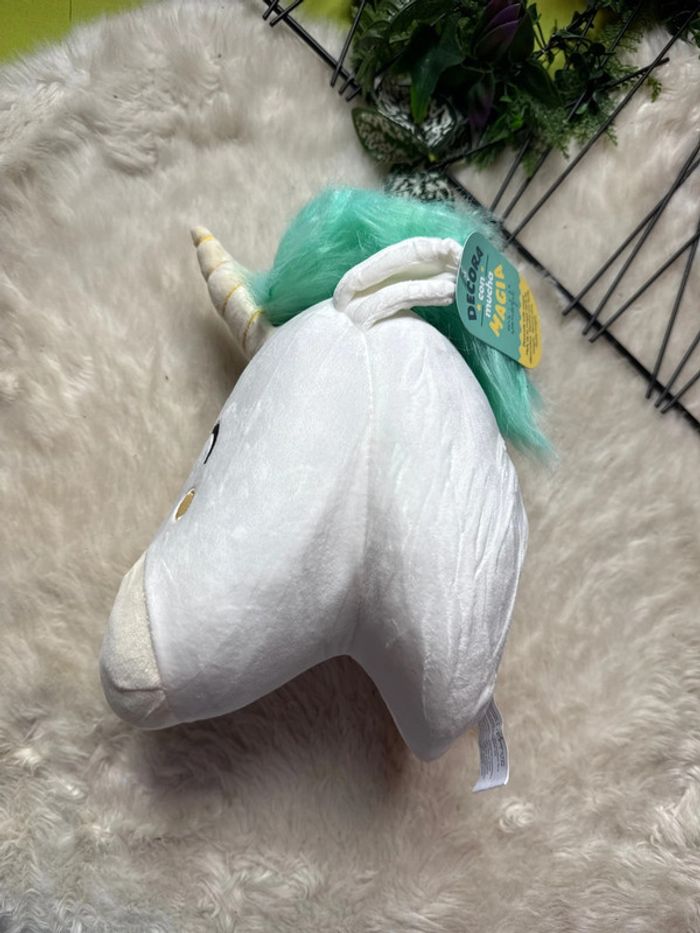Peluche murale LICORNE - Neuve - photo numéro 3