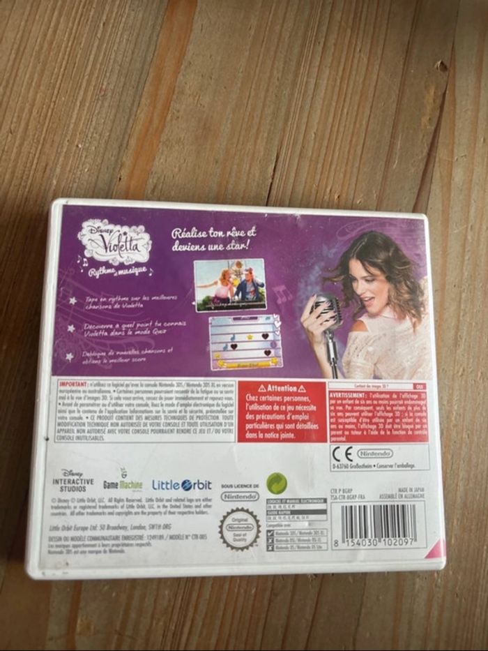 Jeu violetta - photo numéro 3