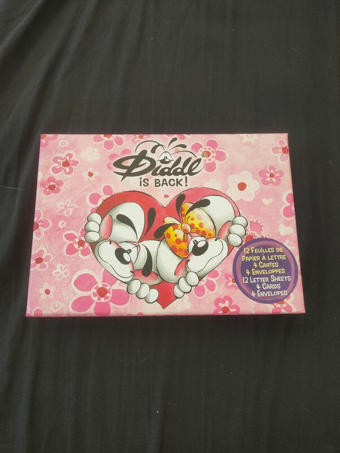 Papier à lettre boîte scellée neuve Diddl is back