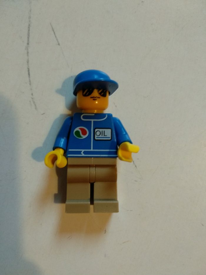 Personnage Lego Pompiste