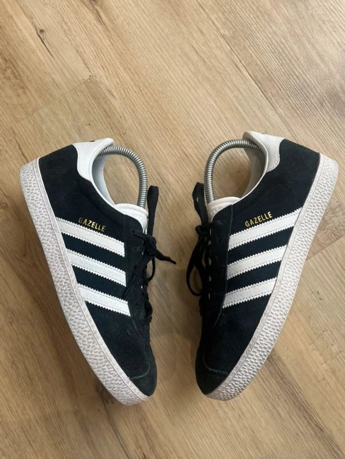 Adidas Gazelle Black White 38,5