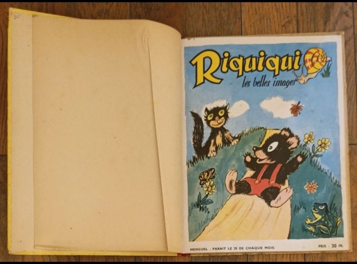 Ancien album Riquiqui les belles images N°1 à 6 1951-1952 - photo numéro 2