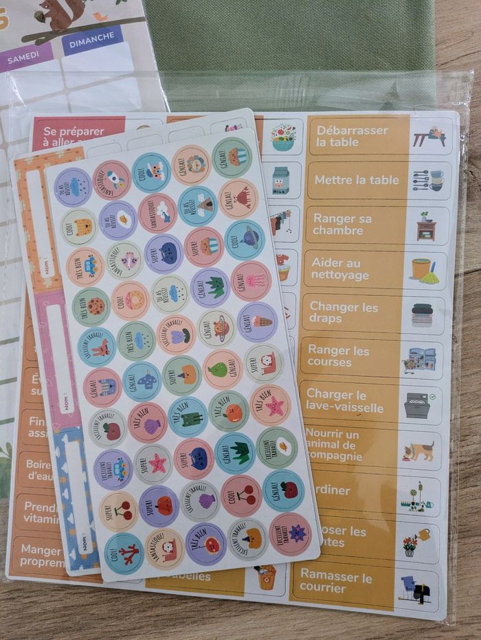 Set Mon Tableau de récompenses - photo numéro 2